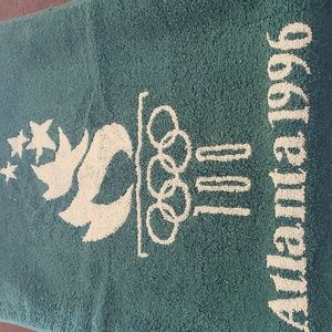 Vintage 1996 Olympics Atlanta Centennial Beach Towel Games